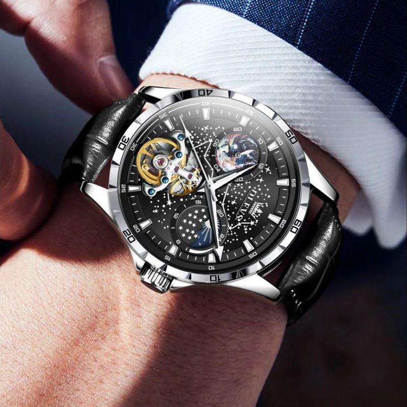 OLEVS - Lunar Collection: Embrace Cosmic Elegance
