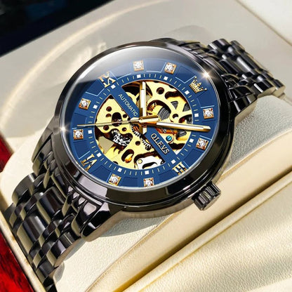 OLEVS - Exquisite Skeleton Design Watch