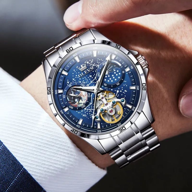 OLEVS - Lunar Collection: Embrace Cosmic Elegance