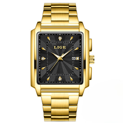 LIGE - Stylish Purple Watch