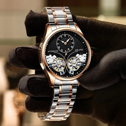 Double Tourbillon Illuminated Mechanical Watch