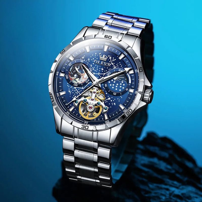 OLEVS - Lunar Collection: Embrace Cosmic Elegance