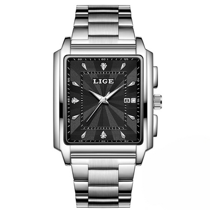 LIGE - Stylish Purple Watch