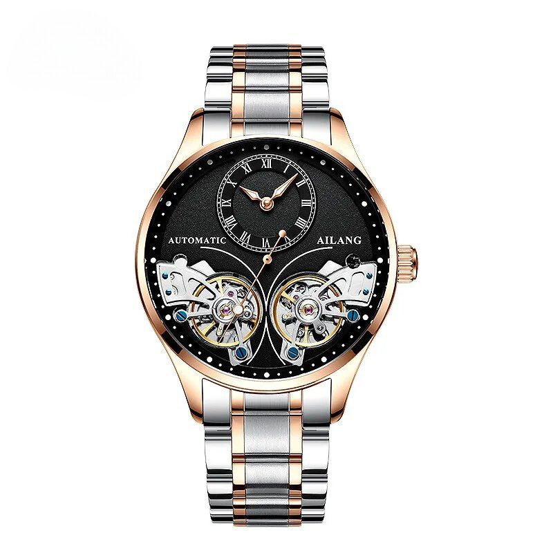 Double Tourbillon Illuminated Mechanical Watch