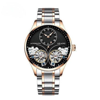 Double Tourbillon Illuminated Mechanical Watch