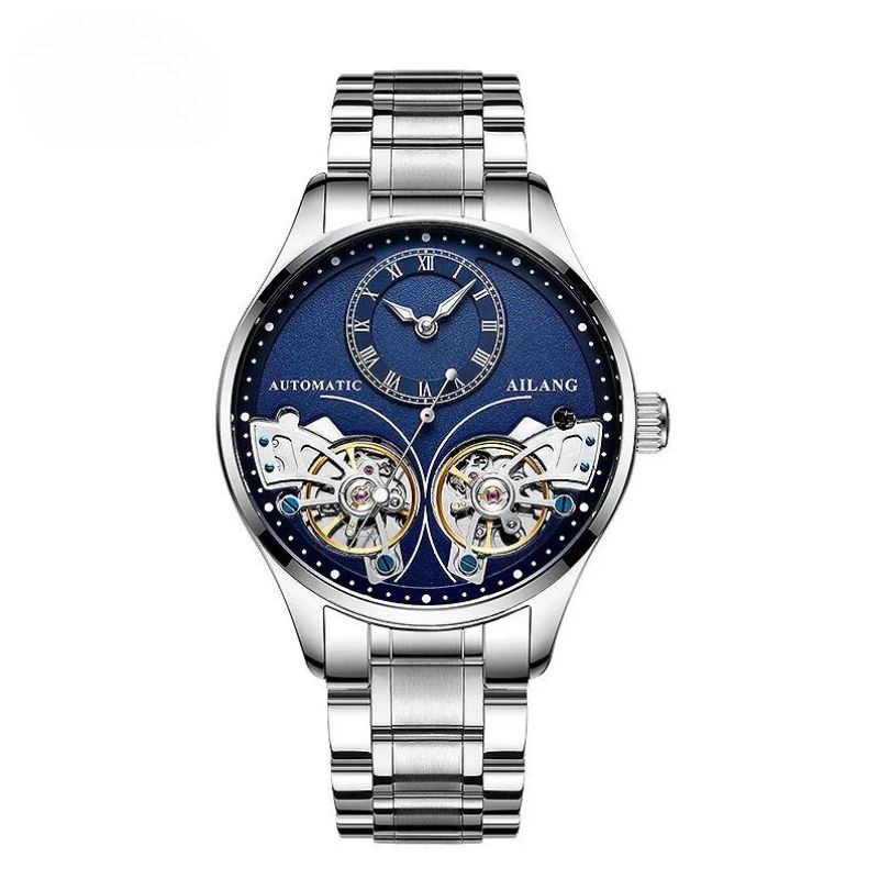 Double Tourbillon Illuminated Mechanical Watch