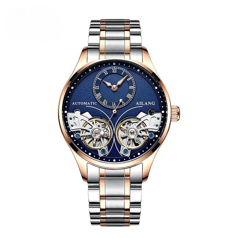Double Tourbillon Illuminated Mechanical Watch