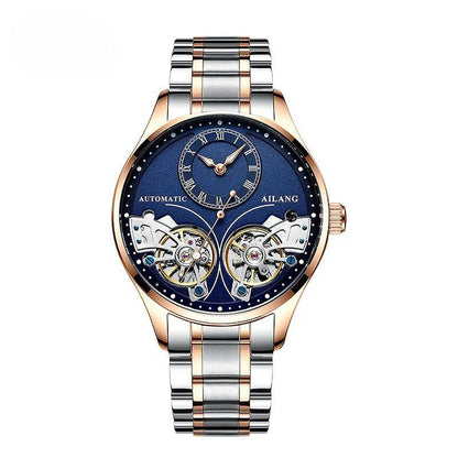 Double Tourbillon Illuminated Mechanical Watch