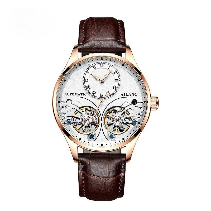 Double Tourbillon Illuminated Mechanical Watch