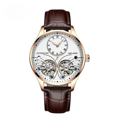Double Tourbillon Illuminated Mechanical Watch