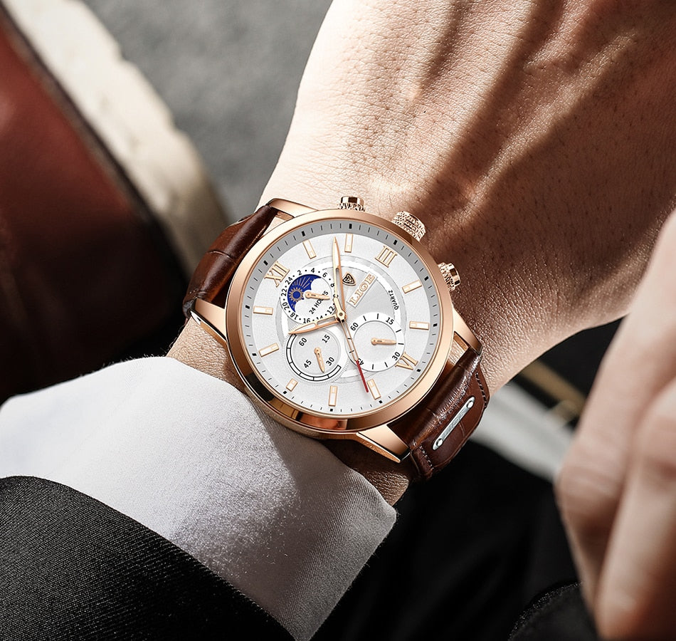 LIGE® Timeless Sports Watch for an Active Lifestyle