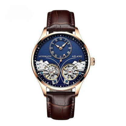 Double Tourbillon Illuminated Mechanical Watch