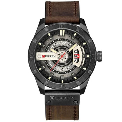 Sporty Military Men's Watch with Quartz