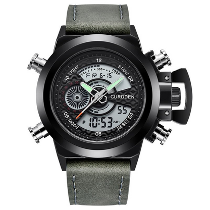 Dual Time Mode Chronograph Watch