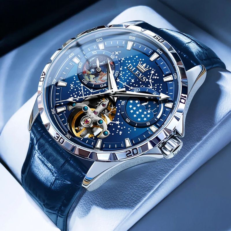 OLEVS - Lunar Collection: Embrace Cosmic Elegance