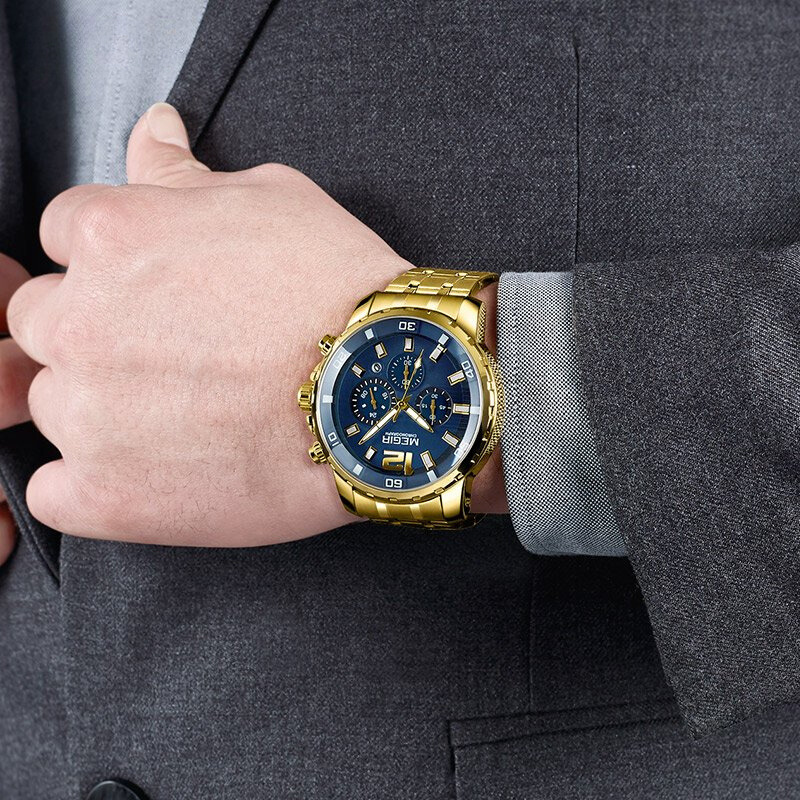 MEGIR - Halcyx Luxury Watch