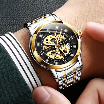 OLEVS - Exquisite Skeleton Design Watch