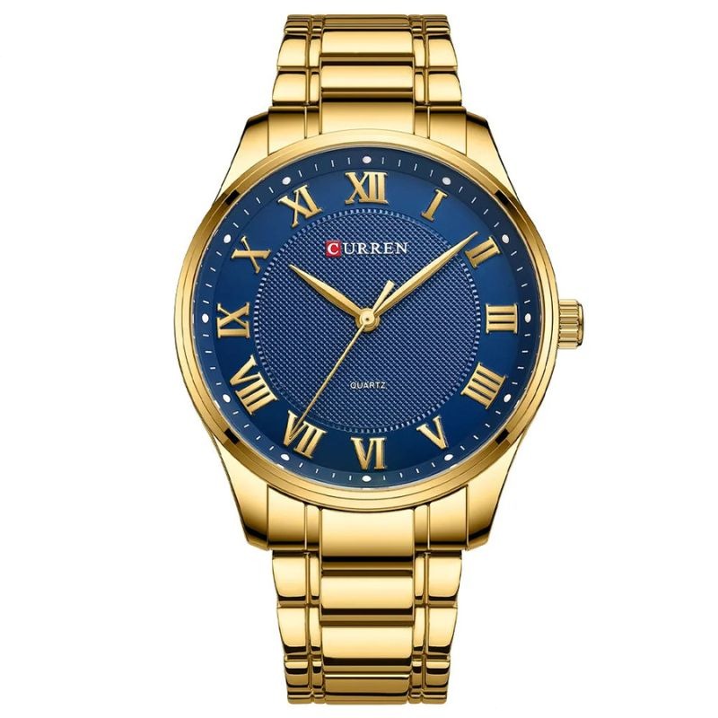CURREN - Exquisite Sapphire Elegance