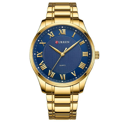 CURREN - Exquisite Sapphire Elegance