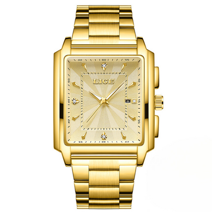 LIGE - Stylish Purple Watch