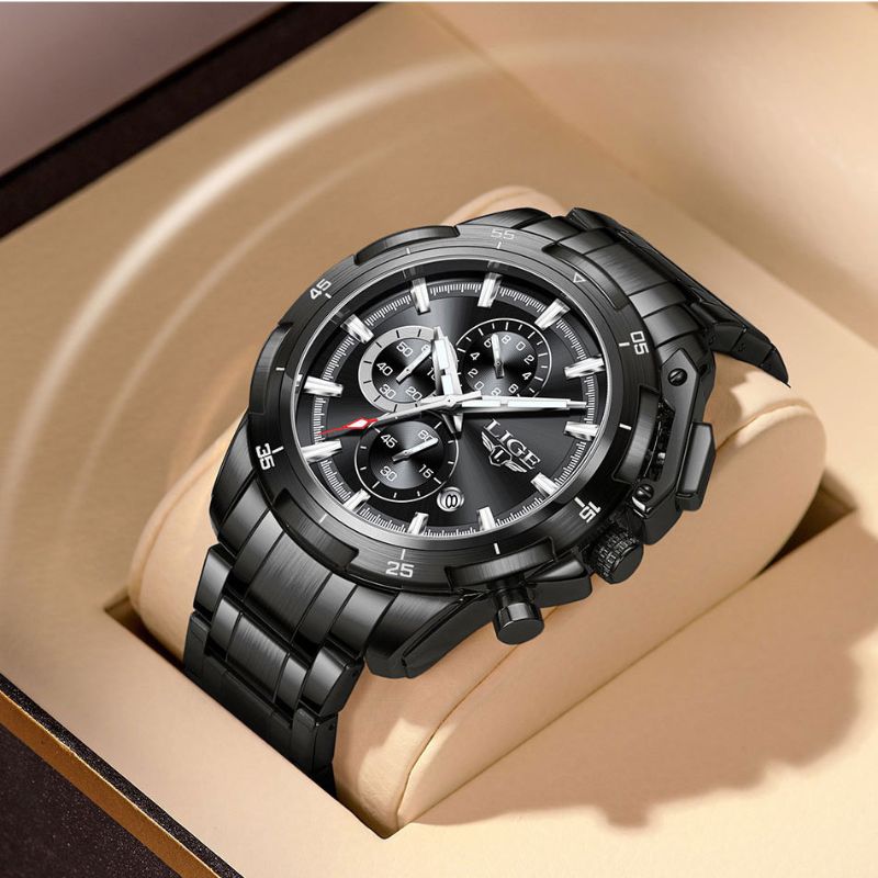 LIGE - Elegant Steel Watch Piguet