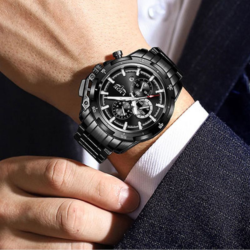 LIGE - Elegant Steel Watch Piguet