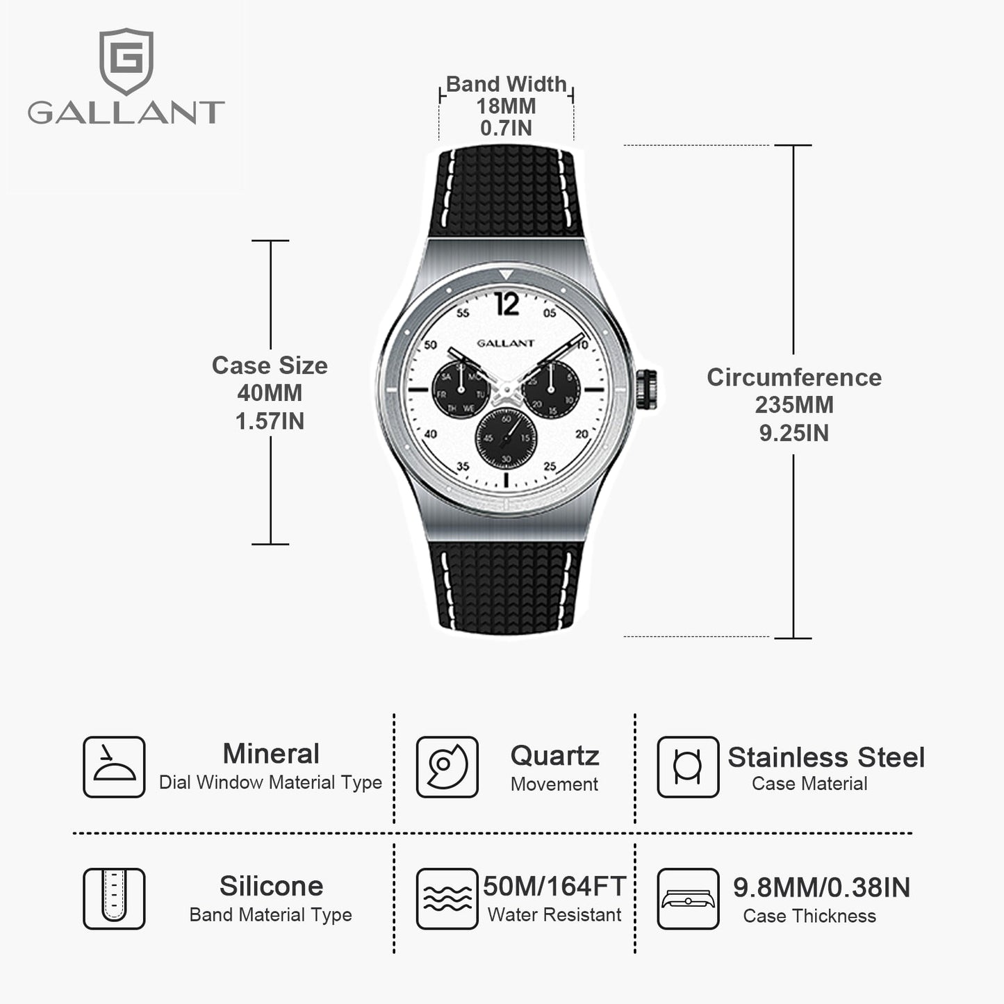 GALLANT - Elegance in Slim Monochrome