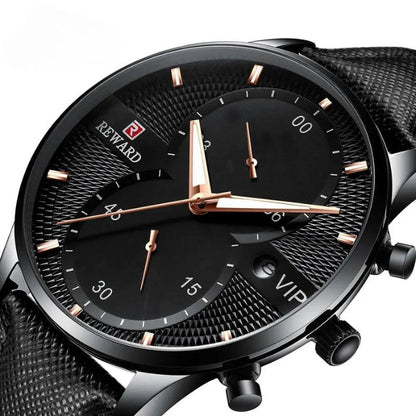 Luxury Chronograph Rugged Quartz Watch