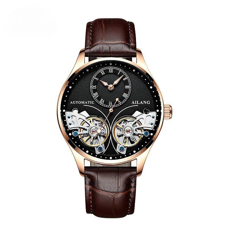 Double Tourbillon Illuminated Mechanical Watch