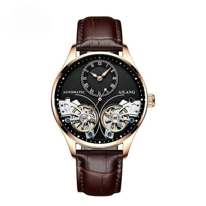 Double Tourbillon Illuminated Mechanical Watch