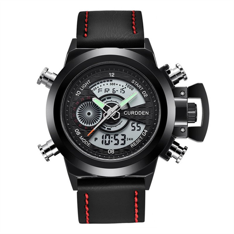 Dual Time Mode Chronograph Watch