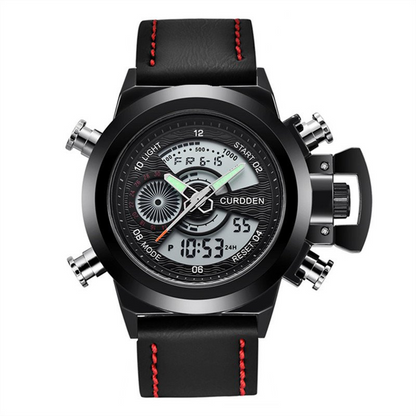 Dual Time Mode Chronograph Watch