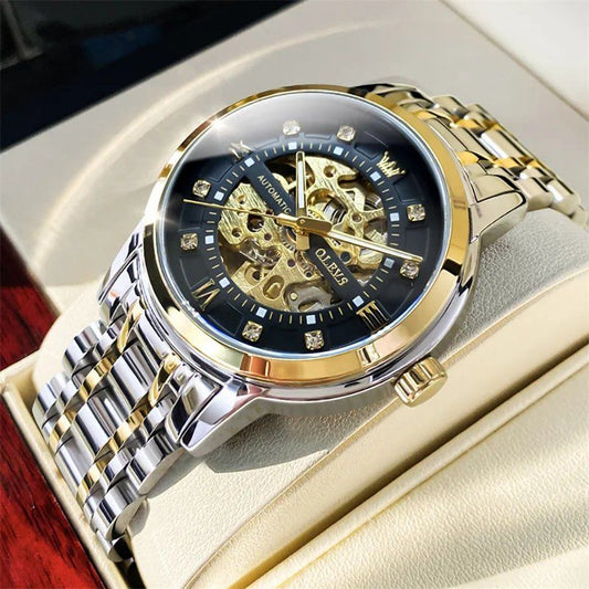 OLEVS - Exquisite Skeleton Design Watch