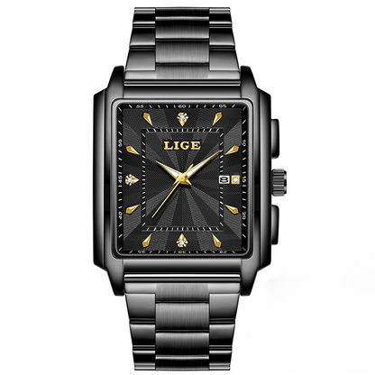 LIGE - Stylish Purple Watch