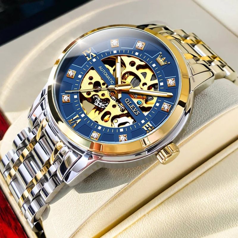OLEVS - Exquisite Skeleton Design Watch
