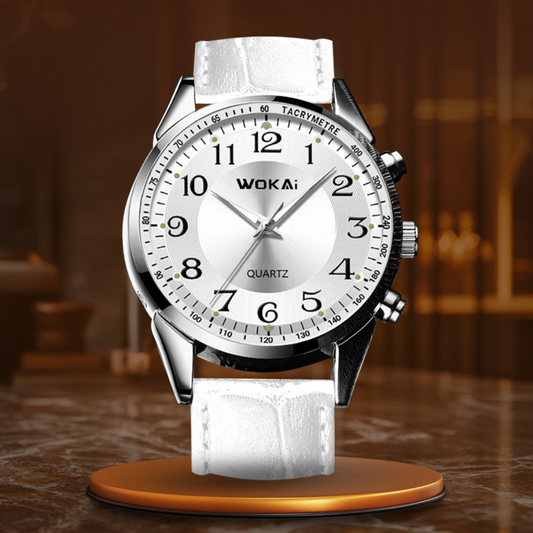 Casual Sports Watch in White