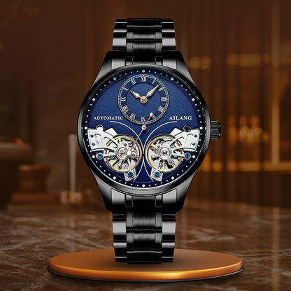 Double Tourbillon Illuminated Mechanical Watch