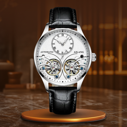 Double Tourbillon Illuminated Mechanical Watch