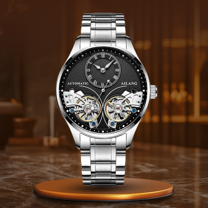 Double Tourbillon Illuminated Mechanical Watch