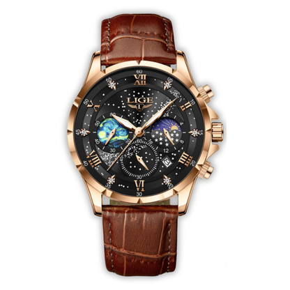 Elegant Moon Phase Watch