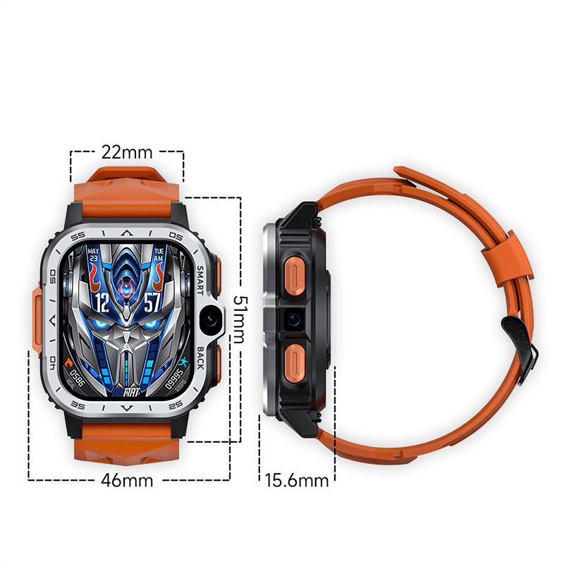 Herkules Stahlgear - The Most Stable SIM Smartwatch (bestseller)