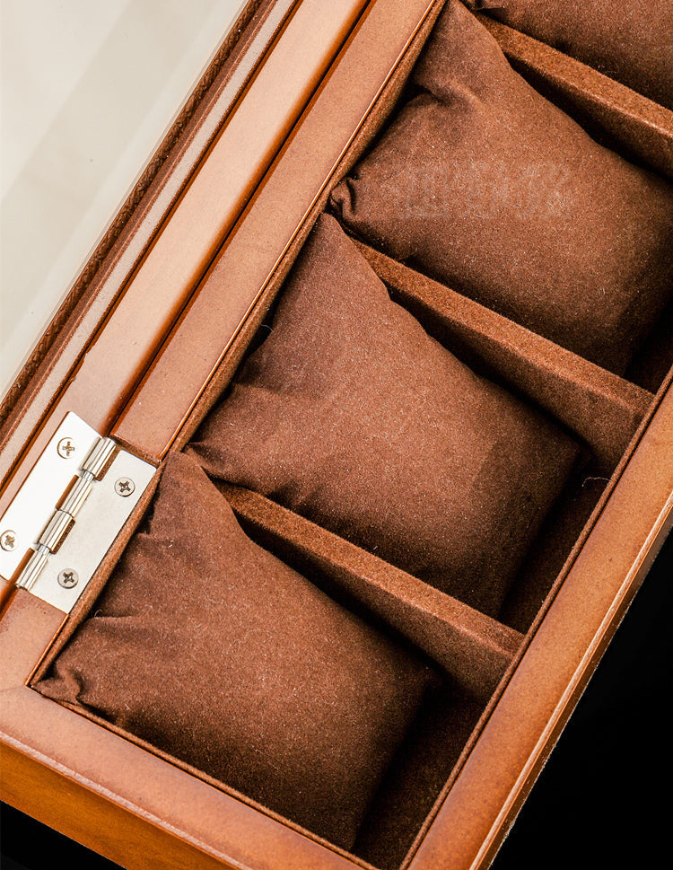 Elegant OBSYSS Wooden Watch Storage Box