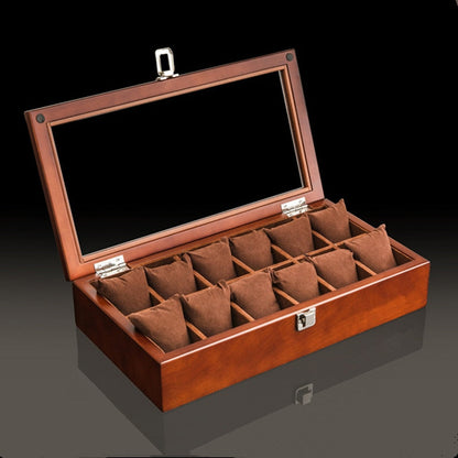 Elegant OBSYSS Wooden Watch Storage Box