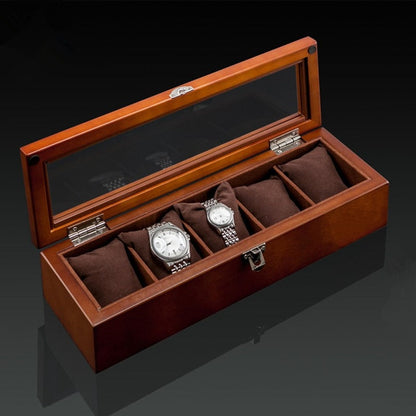 Elegant OBSYSS Wooden Watch Storage Box