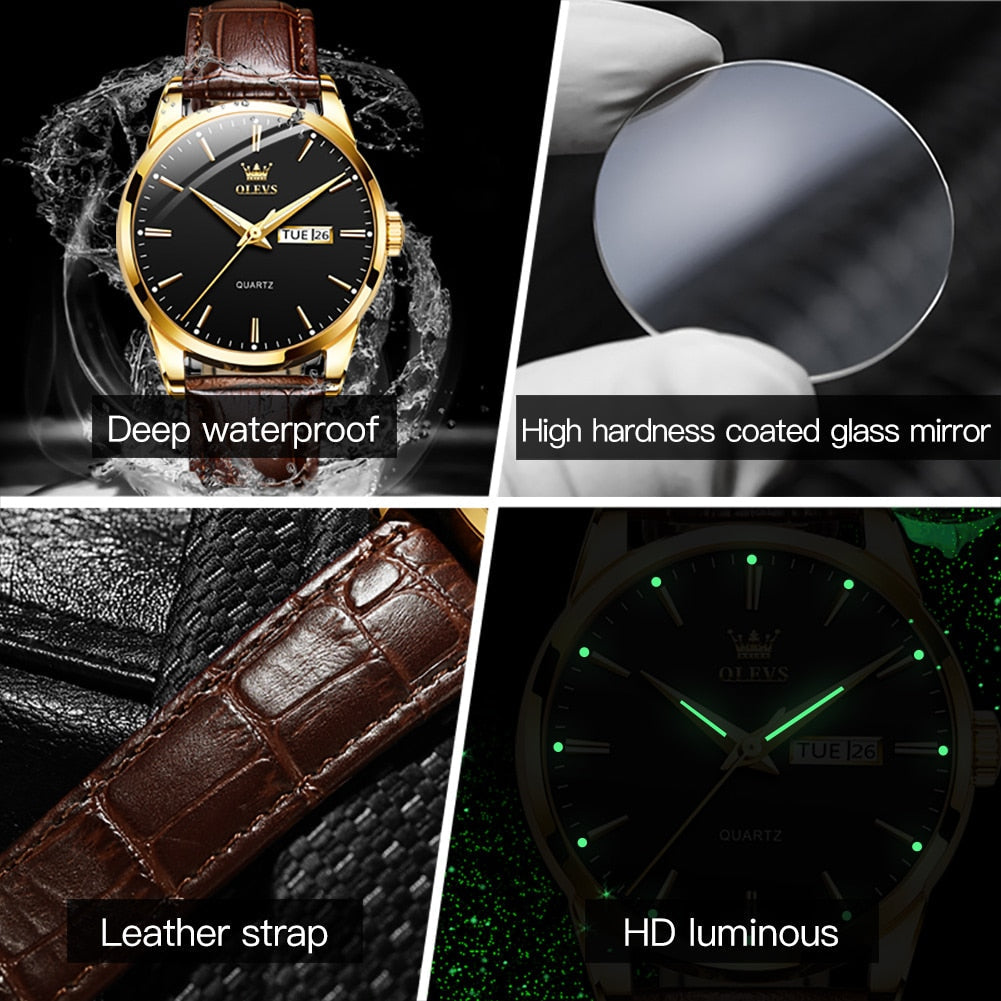 OLEVS - Slim minimalist design
