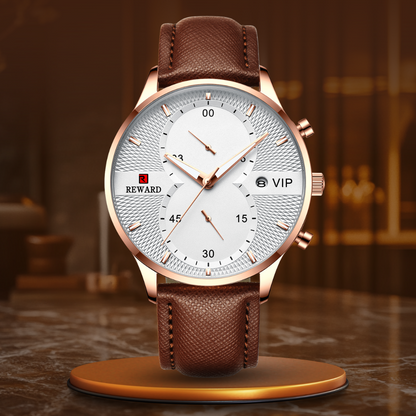 Luxury Chronograph Rugged Quartz Watch