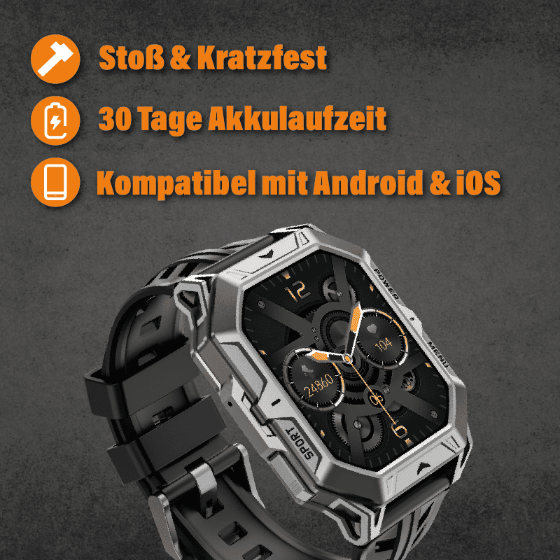 Thor 2.0 Stahlgear - The Most Stable Smartwatch