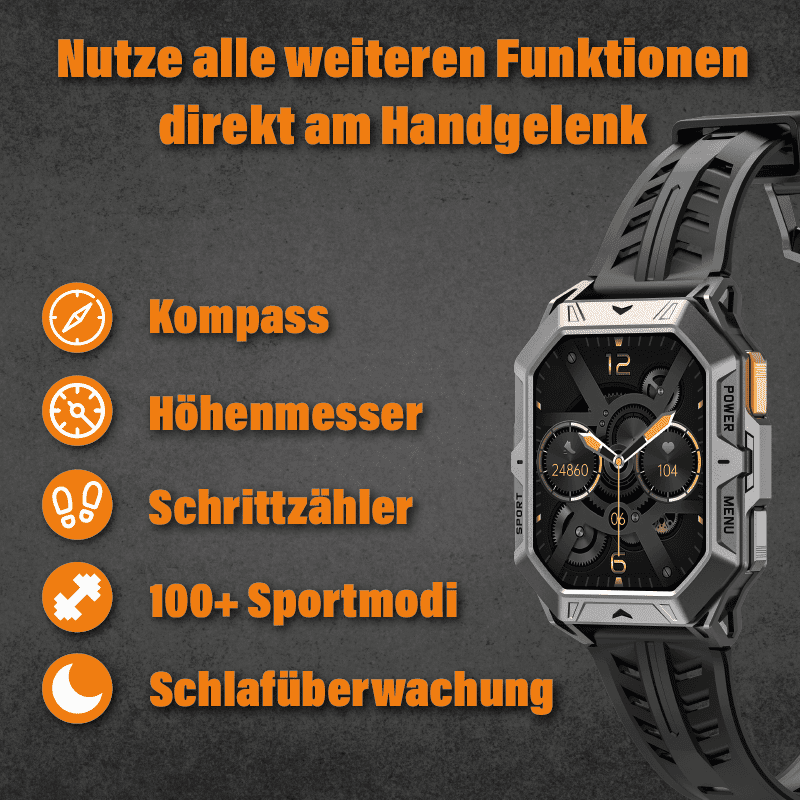 Thor 2.0 Stahlgear - The Most Stable Smartwatch