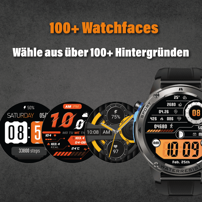 Odin Steelgear - GPS Smartwatch