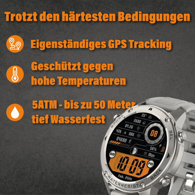Odin Steelgear - GPS Smartwatch